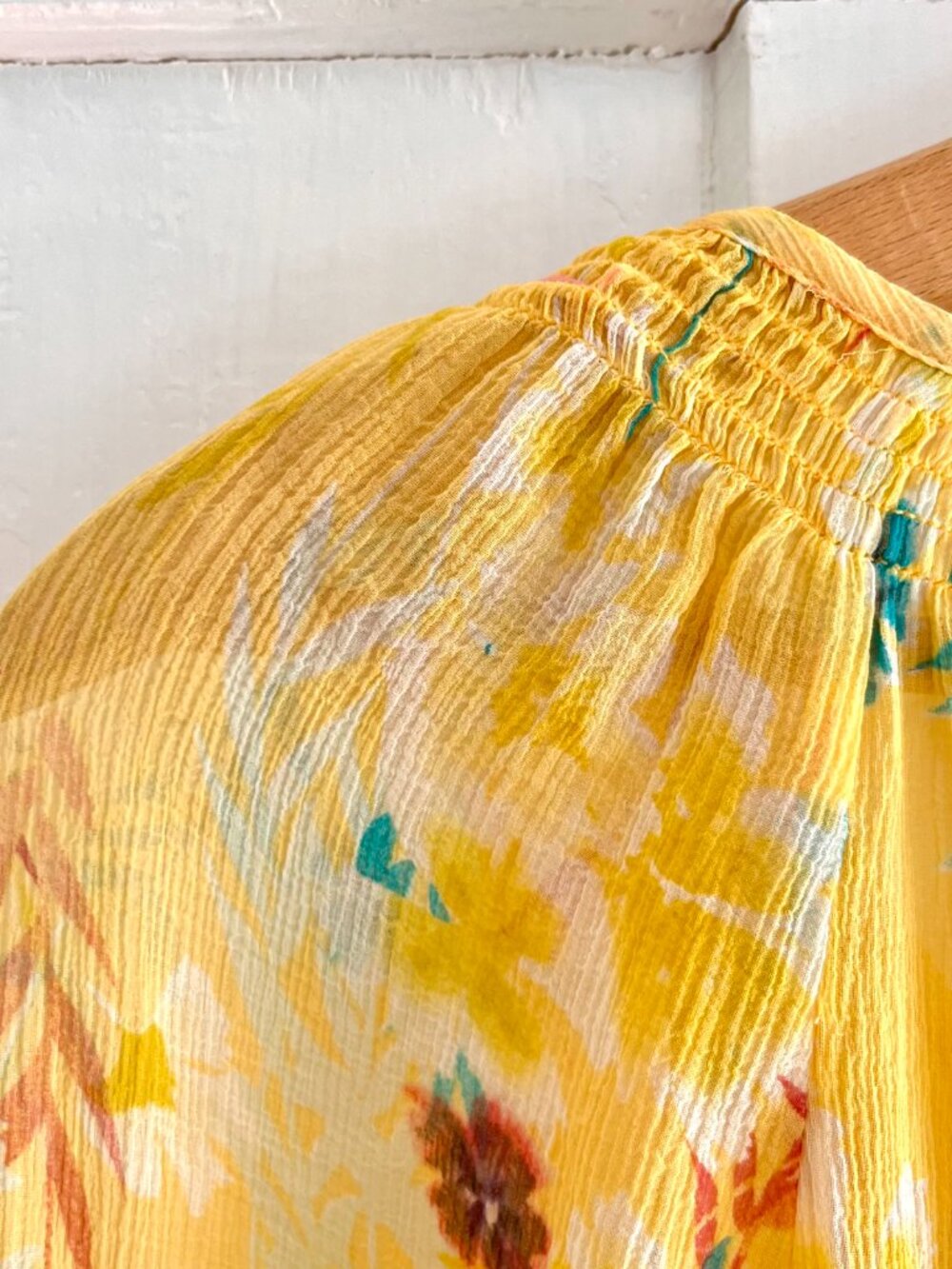 Sundance Silk Floral Blouse - Picture 6 of 6